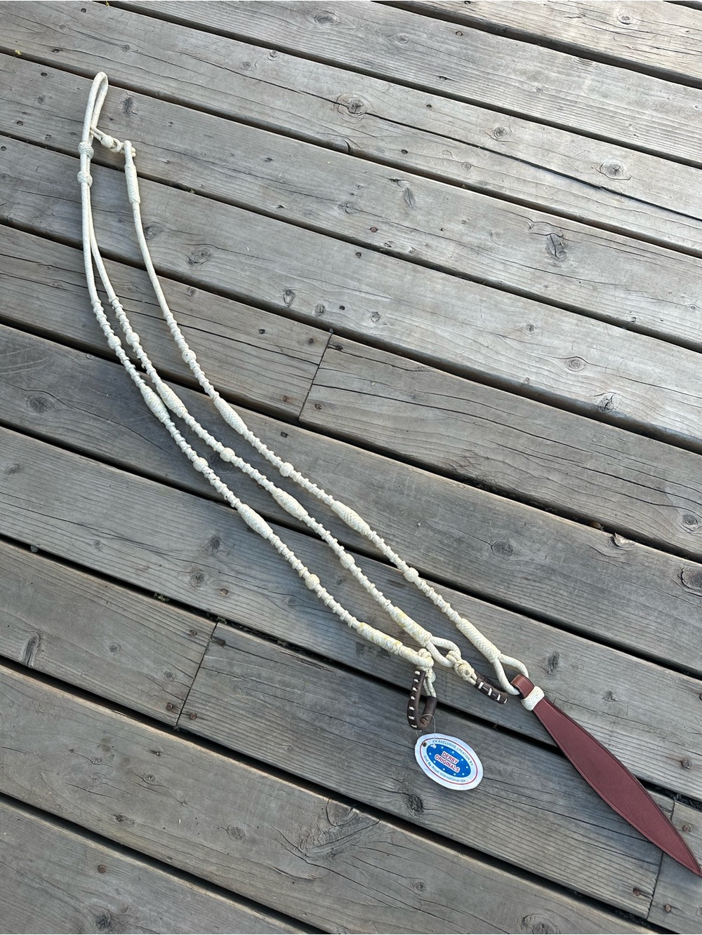 Horse Tack - NEW Derby Originals Rawhide Romel Western Reins